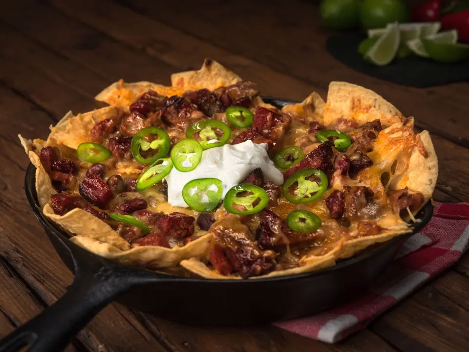 Best Smoked Chilli Brisket Nachos Recipe Oklahoma Joe s NZ